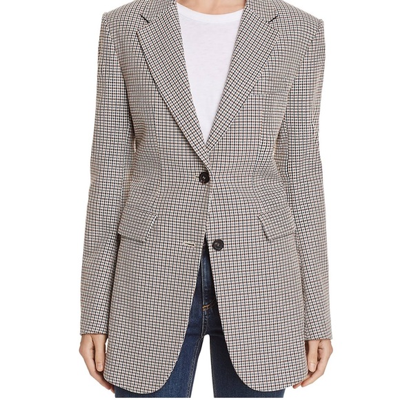 Theory Plaid Blazer. - Picture 1 of 6